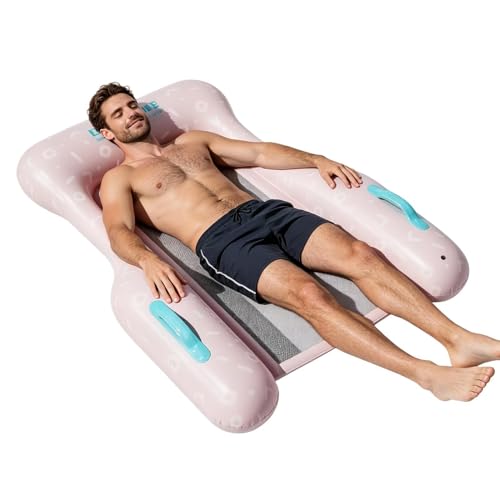 Chaise flottante pour piscine confortable pour soulager le dos