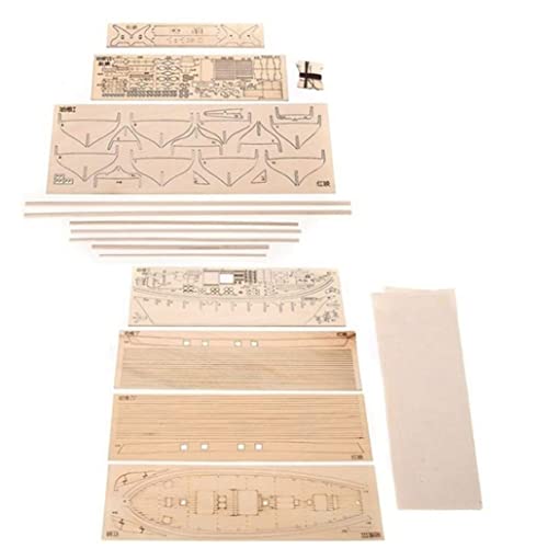 Kits de barco de velero de madera clásicos Gcroet para maquetas a escala de bricolaje