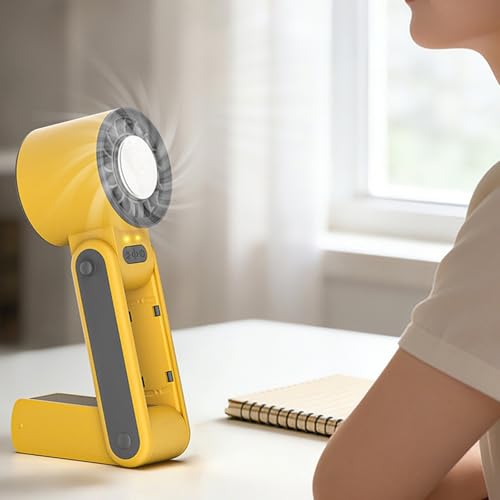 Ventilateur de bureau pliable compact pour libérer de l'espace de travail