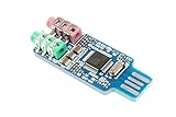 NOYITO CM108 USB Sound Card Chip Drive-Free Computer External Sound Card Module