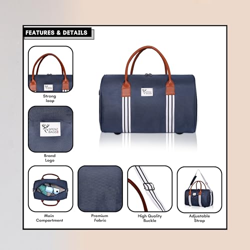 Image of SPENZ Bags Duffel Gym Bag /Shoulder Bag /Sports Bag for Men & Women