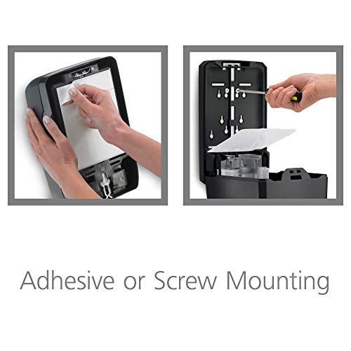GOJO FMX-20 Push-Style Foam Soap Dispenser, Black/Chrome, for 2000 mL GOJO FMX-20 Soap Refills (Pack of 1) – 5271-06 - Thumbnail 5
