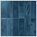 5 Pack Peel and Stick Backsplash Subway Tiles, Extra Thick 3D Wall Panels, Heat & Water Resistant, Easy DIY Kitchen, Bathroom, Laundry, Fireplace & Rental Home Wall Décor (12 x 12 in), Blue
