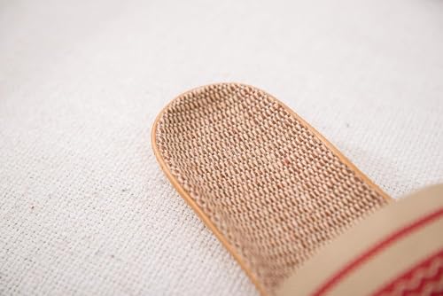 Star-Wind Flax Slippers Unisex Linen Summer Beach Shoes Lightweight Skidproof Indoor Slippers Home Breathable Sandals4