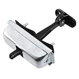 ACROPIX Car Front Left Right Door Check Stop Strap Limiter Fit for Chevrolet Express Fit for GMC Savana - Pack of 1 Silver Tone