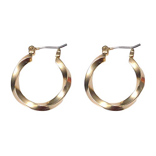 Preisvergleich Produktbild Fxqerding Ohrringe Weibliches Temperament Einfache Unregelmäßige Ohrbügel Persönlichkeit Wilde Ohrringe