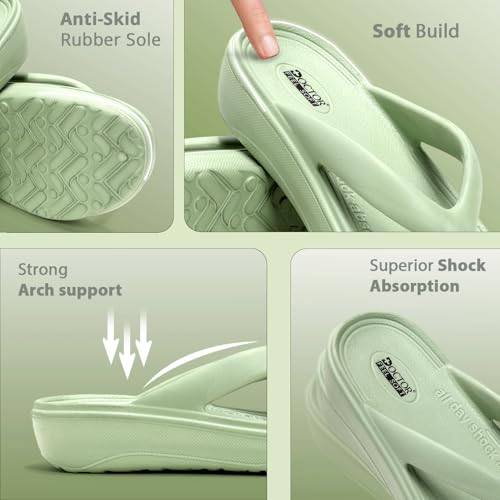Image of Women Comfortable Thong Slippers with Cushioned Footbed, Lightweight Everyday Wear Slippers for Indoor and Outdoor Use, Soft Strap Casual Flip Flops