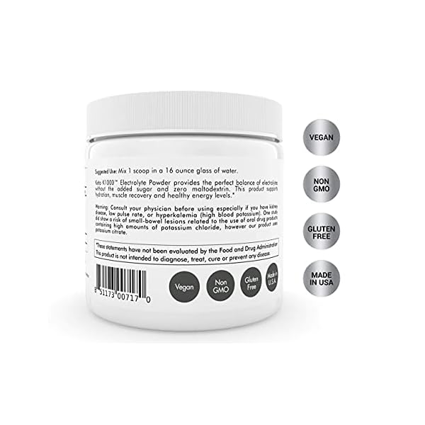 Keto-K1000-Electrolyte-Powder-Hydration-Drink-Mix-Supplement-Boost-Energy-Beat-Leg-Cramps-No-Maltodextrin-or-Sugar-Raspberry-Lemon-50-Servings Hi-Lyte Keto K1000 Electrolyte Powder | Raspberry Lemon | Hydration Supplement Drink Mix | Boost Energy & Beat Leg Cramps | No Maltodextrin or Sugar | 50 Servings