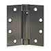 Spring Hinge, Steel, 4-1/2 in H, 4-1/2 in W