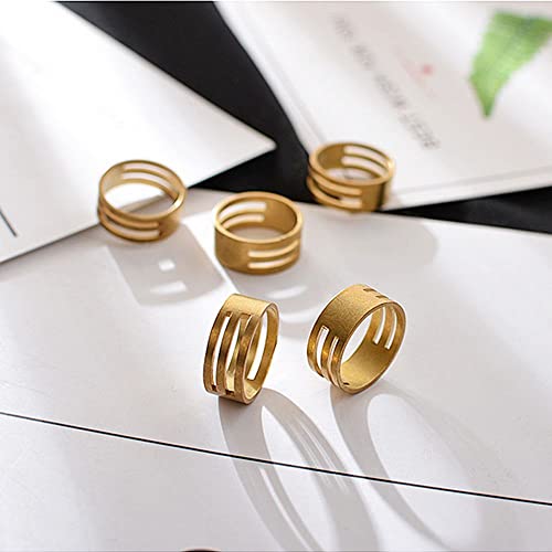 Houchu Finger Jewelry Tools Easy 2Pcs/Set Jump Ring Opener Diy Copper Round For Circle Bead Plier Jewelry Making Tools(Gold) #TOP6