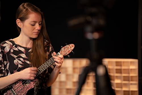 Ortega Guitars Ukulélé Soprano rouge – Keiki K2 – Kit de démarrage incluant Accordeur, Courroie, 5 Médiators Medium et… - Les Beatles, Paul McCartney, John Lennon, RIngo Starr, George Harrison Ortega Guitars Ukulélé Soprano rouge - Keiki K2 - Kit de démarrage incluant Accordeur, Courroie, 5 Médiators Medium et… – Image 7