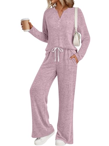 LILLUSORY Womens 2 Piece Lounge Sets Winter Outfits 2026 Sweatsuit