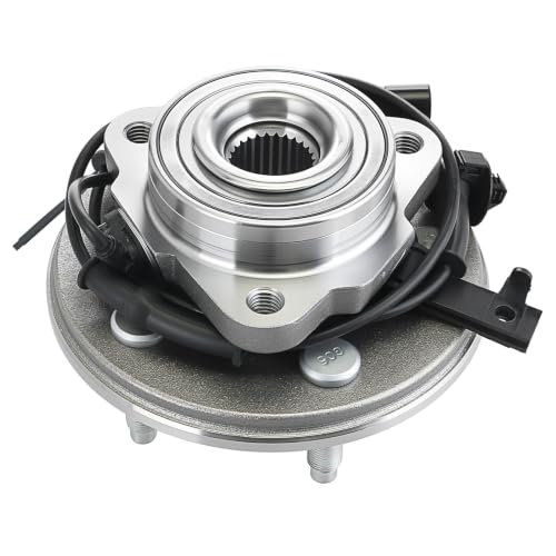 Image of BDELI - 515078 Front Wheel Hub Bearing Assembly for 2006 2007 2008 2009 2010 Ford Explorer, Mercury Mountaineer, 2007 2008 2009 2010 Ford Explorer Sport Trac, 5 Lugs w /ABS (All Models)