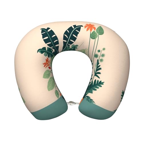 Almohada de cuello en forma de U espuma viscoelástica miniatura 1