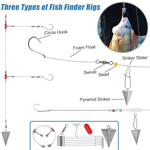 180 pçs kit de equipamentos de pesca de surfe em água salgada - equipamentos de isca de pesca em águ