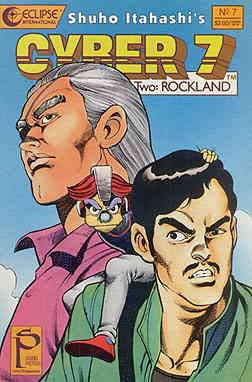 Cyber 7 Book Two #7 FN ; Eclipse comic book | Studio Proteus