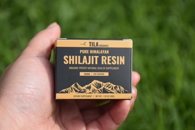 Miniatura 9 de Tila Resina pura Shilajit  Auténtico extracto del Himalaya con ácido fúlvico  para hombres y mujeres  Suplemento natural de alta resistencia  Tarro