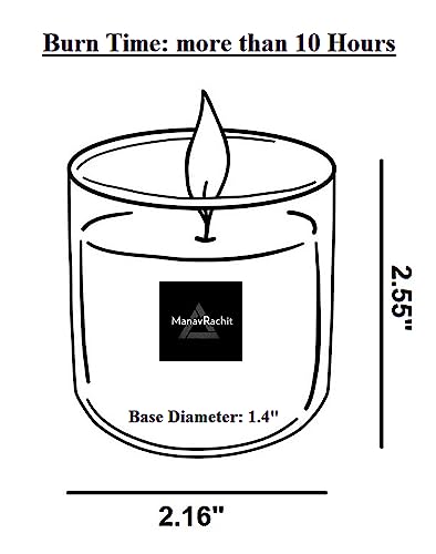 Image of Glass Votive Paraffin Wax Candles Perfect for Decoration of Dinner, Wedding Parties, Church, Spa, Restaurant, Smokeless Dripless Long Lasting(Rose, Set of 1 - Burn Time: 10 Hr)