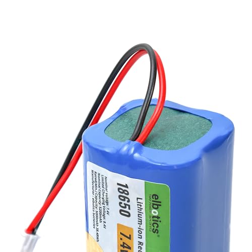 Image of 7.4V 5200mAh Li-ion Rechargeable Battery Pack JST-PH 2.0 /2P Plug Lithium-ion Batteries for Electronics Products, Toys Lighting Bluetooth Equipment Fit for RC Helicopter Car Truck & RC Boats