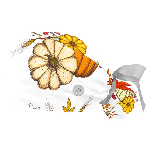 Chapeaux de Travail Vintage Pumpkins cadeau original Thanksgiving Lot JDEZ