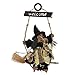 Produktbild Zerodis Halloween Dekoration hängende Hexe Bar Hausgarten hängen Indoor Outdoor Dekoration Haunted House Prop Retro Hexe Anhänger(jucken mit Black )