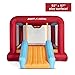 Radio Flyer XL Backyard Bouncer, Inflatable Bounce House with Slide for Kids, Including Stakes and Storage Bag, Ages 3-8 Years