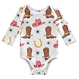 CUPADA Baby Bodysuits Unisex Cotton Long Sleeve...
