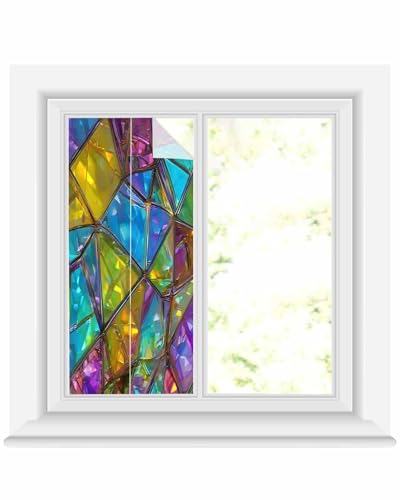 Película decorativa para ventana 17.7x39.3 pulgadas miniatura 2