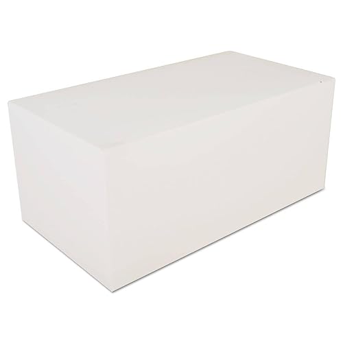 Southern Champion Tray 2757 - Caja de transporte de cartón blanco para cena, 9 pulgadas de largo x 5 pulgadas de ancho x 4 pulgadas de alto (caja de