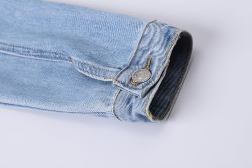 Image of Cromoncent Toddler Denim Jacket for Boys Girls