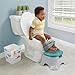 Fisher-Price™ 3-in-1 Toddler Toilet Training Potty Chair and Step Stool, with Removable Toilet Ring
