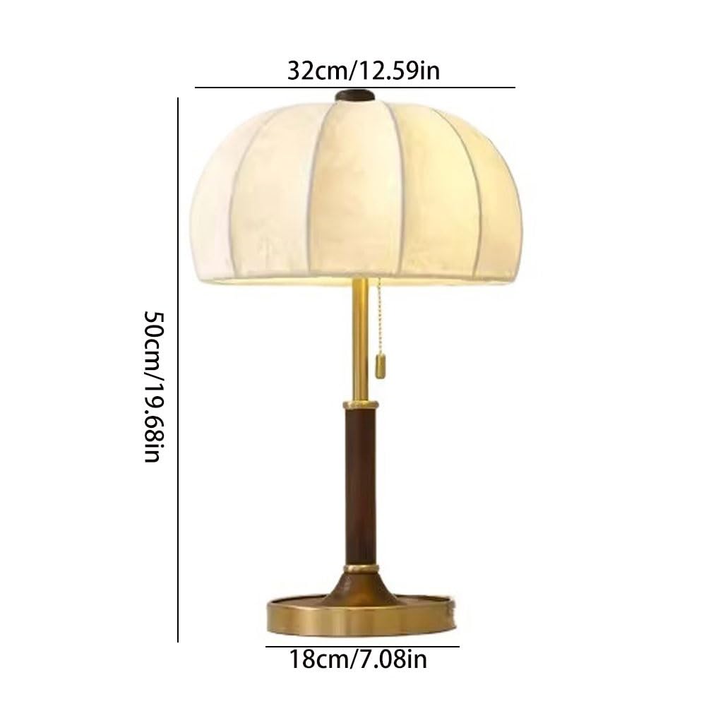 Dekoracyjna lampa stołowa obok łóżka postmodernistyczna retro sypialnia tkanina drukowana lampa stołowa badanie lampka nocna światło otoczenia współczesna lampa dekoracyjna do domu(B)