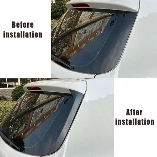 Becquet de toit VW Tiguan MK1 aileron de coffre et kit carrosserie autocollant 2007-2016 - 3