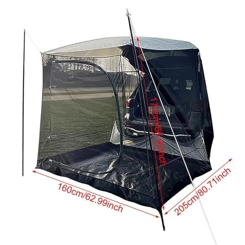 Carpa impermeable para auto tipo SUV para camping miniatura 3