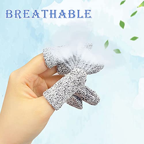 image for Evridwear 20PCS Finger Cots Cut Resistant Finger Sleeves Thumb Protect