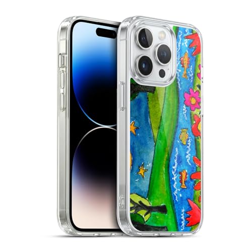 Coque en Gel iPhone 13 Pro Wyanne Lac D'Été À Minuit Compatible MagSafe