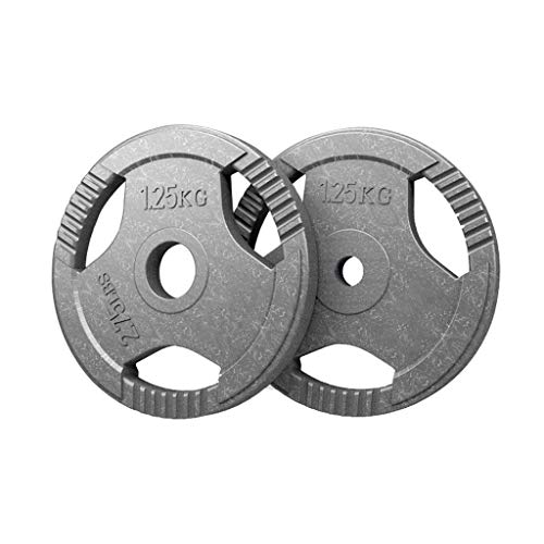 Barbell Pesos Olímpicos placa de revestimiento de goma de 51 mm / 29 mm de abertura de peso for gimnasia entrenamiento de la fuerza de ejercicio físico Trabajar el 1,25 kg / 2,5 kg / 5 kg / 10 kg / 15