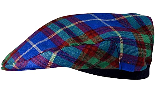 Casquette plate tartan homme femme - Chapeau écossais ajustable taille unique confortable