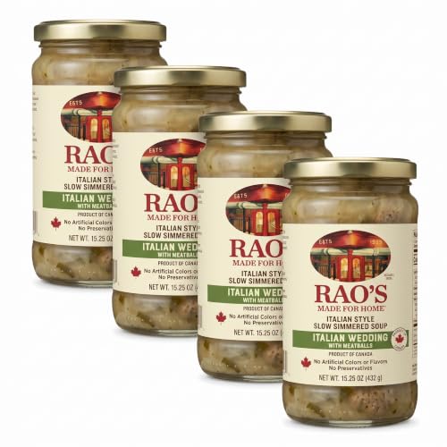 Rao's Homemade For Home Italian Wedding Soup, 15.25 oz (Pack of 4)