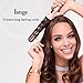 L'ANGE HAIR Ondulé 32 MM Ceramic Curling Wand | Professional Hot Tools Curling Iron 1.25 Inch | Salon Hair Styling Wands for Beach Waves | Best Hair Curler Wand for Frizz-Free, Lasting Curls