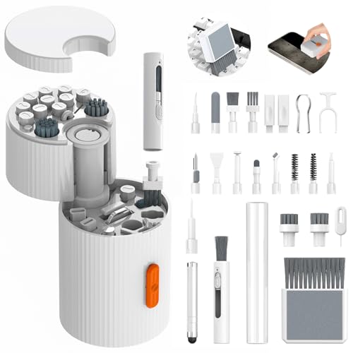 auvstar 33 in1 Kit Nettoyage Clavier,Kit de Nettoyage Rotatif à