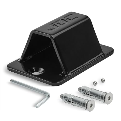 Ancre de fixation moto JDC Sphere en acier renforcé noir pour motards