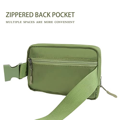 Image of Belt bag Fanny pack crossbody bags for women Everywhere belt bag (Green)