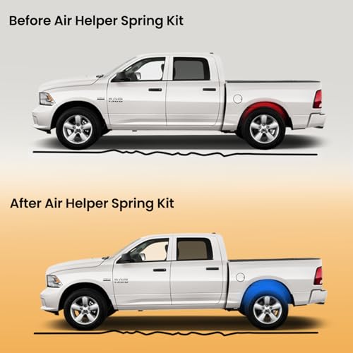 MILLISEC Rear Air Spring Bags Suspension Kit Compatible with 2011-2019 Chevy Silverado 2500/3500 HD 4WD pickups and GMC Sierra 2500/3500 HD 4WD pickups Replaces# 57538 - Thumbnail 6