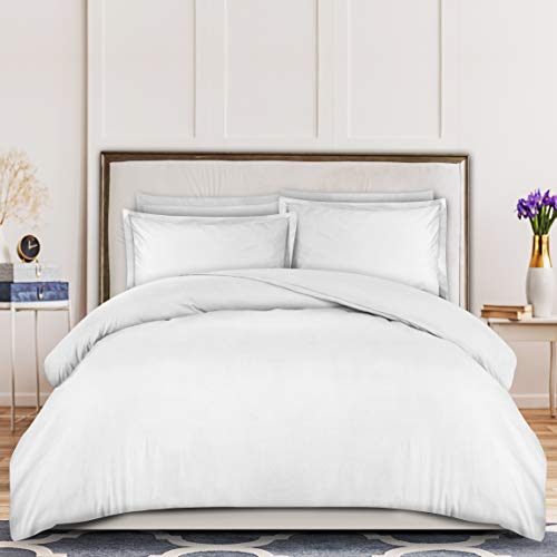 Utopia Bedding 3-Piece Duvet Cover Set – 1 Duvet Cover with 2 Pillow