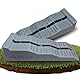 AlpacaCamping Auffahrkeile Wohnmobil 2er Set – 3-stufig, 57×19×13 cm, Tragkraft bis 5 t – rutschfest, Allwetter-Kunststoff, leicht & robust – Unterlegkeile für Wohnwagen, Van, Dachzelt & Auto