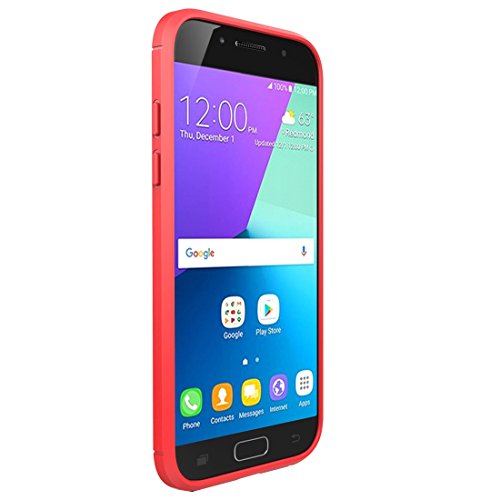 Capa para celular Smasung Galaxy A5 / A520 (2017) Capa protetora de TPU à prova de choque com textur