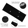 Sularpek Bandeau Cheveux Femme, 3PCS Bandeau Noir Cheveux Sport, 7.5cm Bandeau Large Cheveux Femme, Yoga Headband Exercice Accessoires Cheveux Femme pour Exercice, Sportif, Cyclisme #2