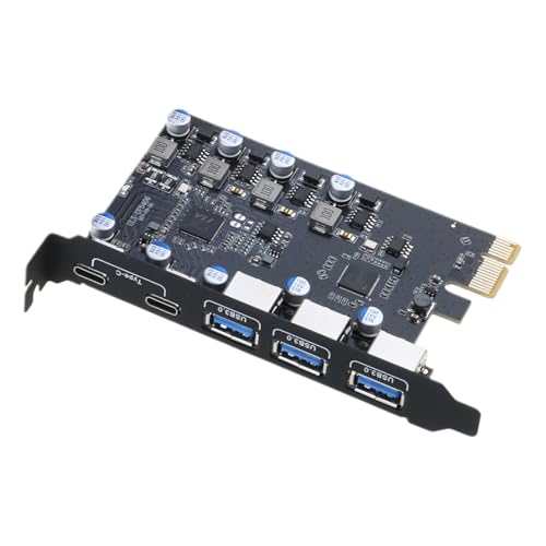 Tarjeta PCIe USB 3.0 de expansión para PC de escritorio con cuatro puertos internos de alta velocidad