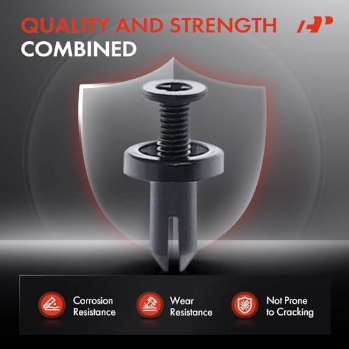 Clips de retención tipo tornillo de nailon para Mazda CX-5 y Mazda 3 5